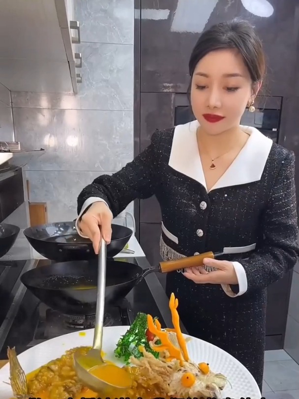 300元的市场,做的精致晚餐我家人惊呆了