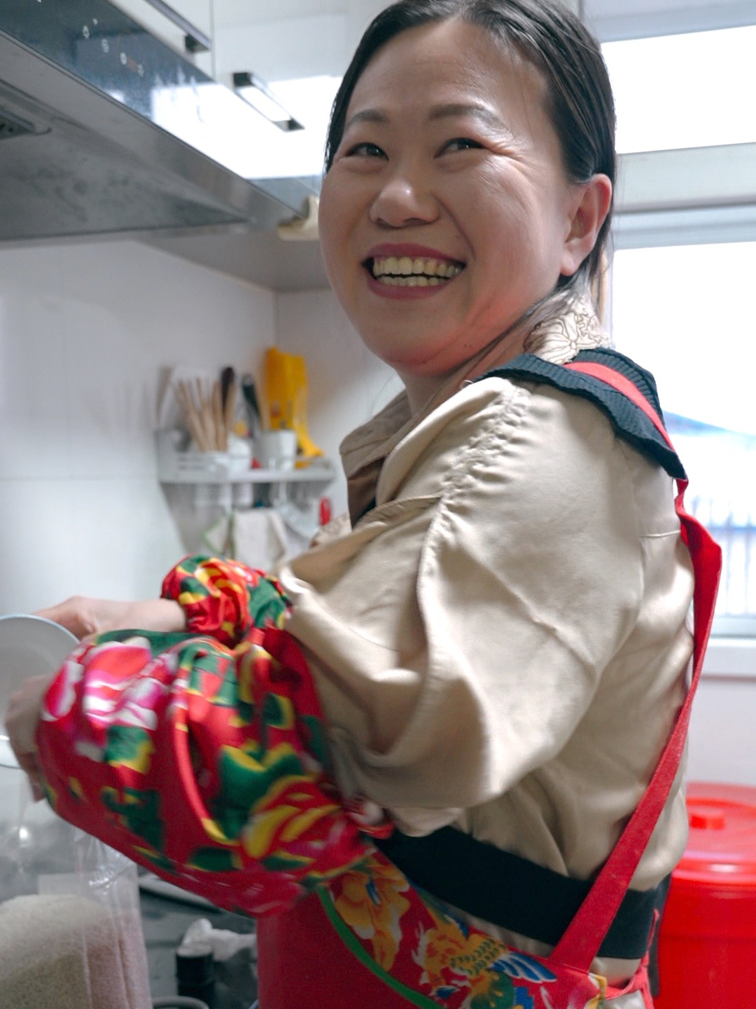 东北大开化,儿媳酱焖鱼,婆婆做渍菜粉,都好吃