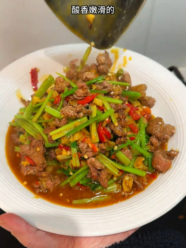太下饭了泡椒牛肉