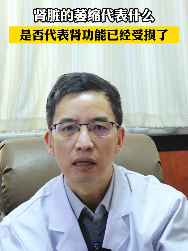 肾脏的萎缩代表什么 是否代表肾功能已经受损了