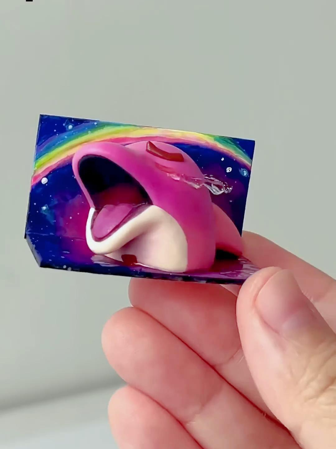 用聚合物粘土制作海豚