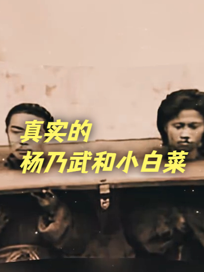 探寻杨乃武与小白菜的真实历史影像