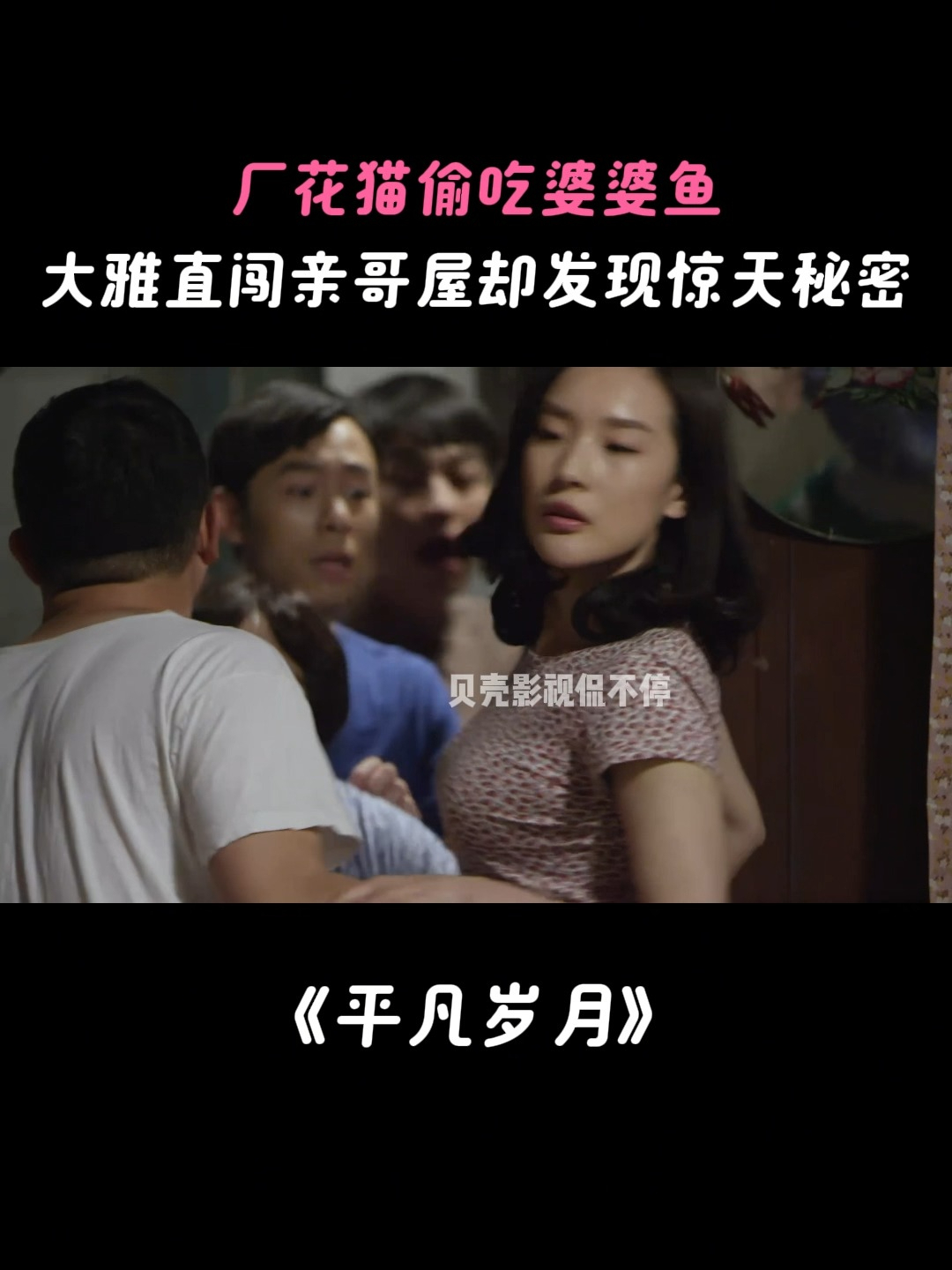平凡岁月:厂花猫偷吃婆婆鱼,大雅直闯亲哥屋却发现惊天秘密