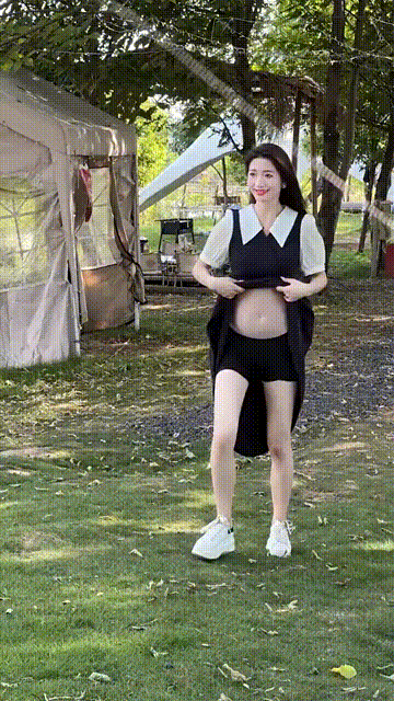 周一内涵囧图云飞系列 原来美大长腿是用来跨围栏