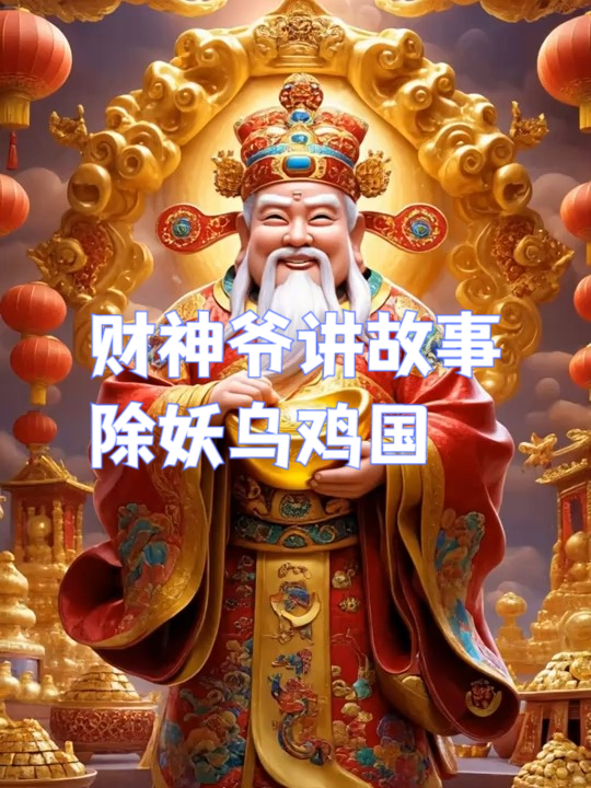 财神爷讲故事之《西游记除妖乌鸡国》