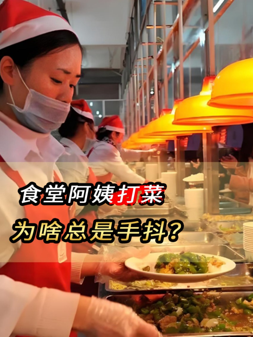 食堂阿姨打菜为啥总是“手抖”？揭秘其中行业内幕，涨知识了