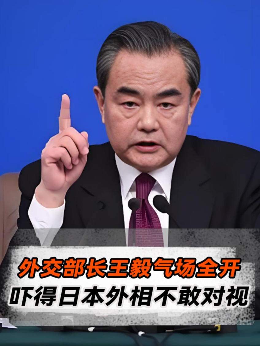 2005年外交部长王毅,会见日本外相,气场强大,尽显国之霸气
