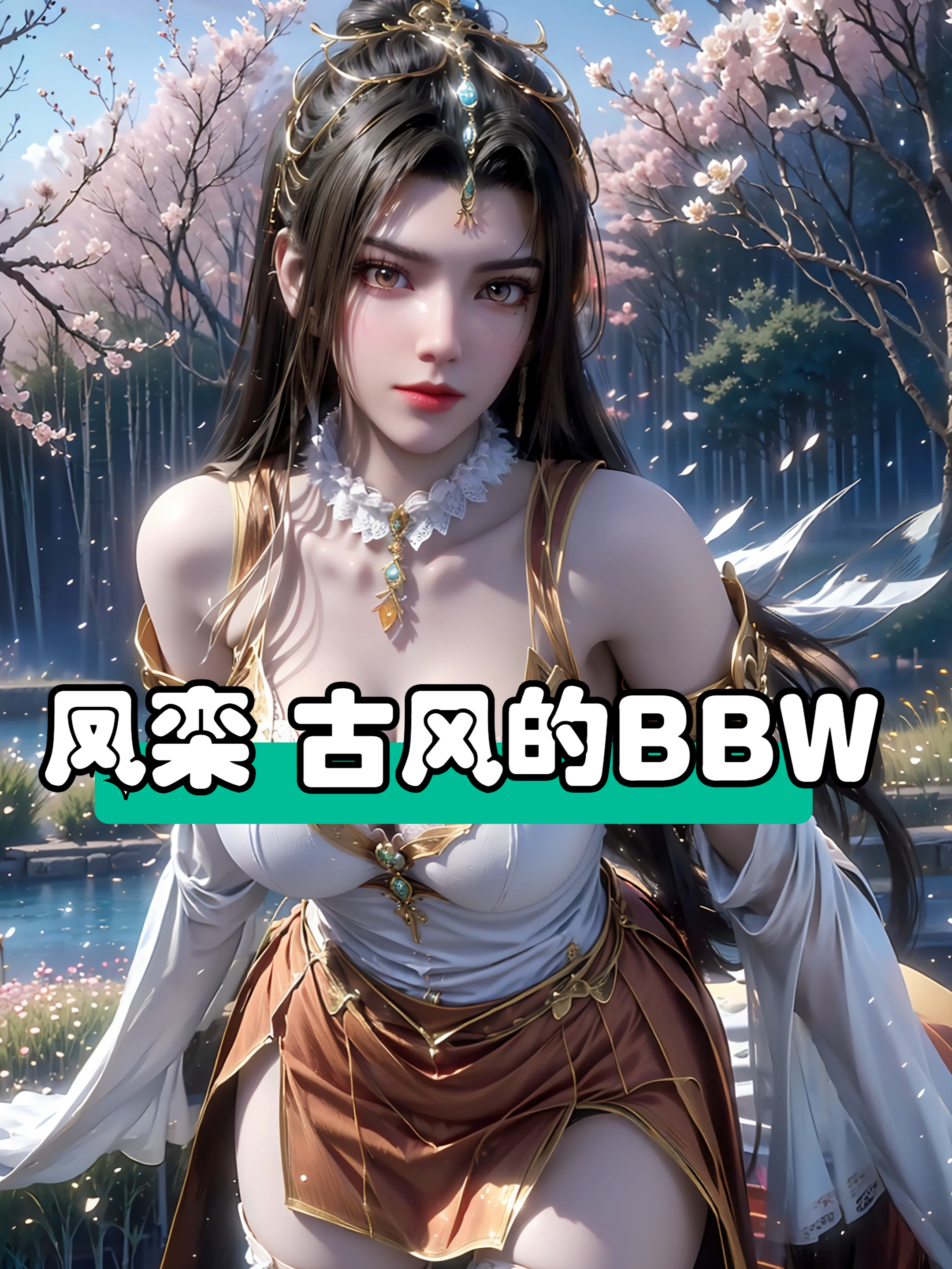 AI壁纸 凤栾 古风的BBW