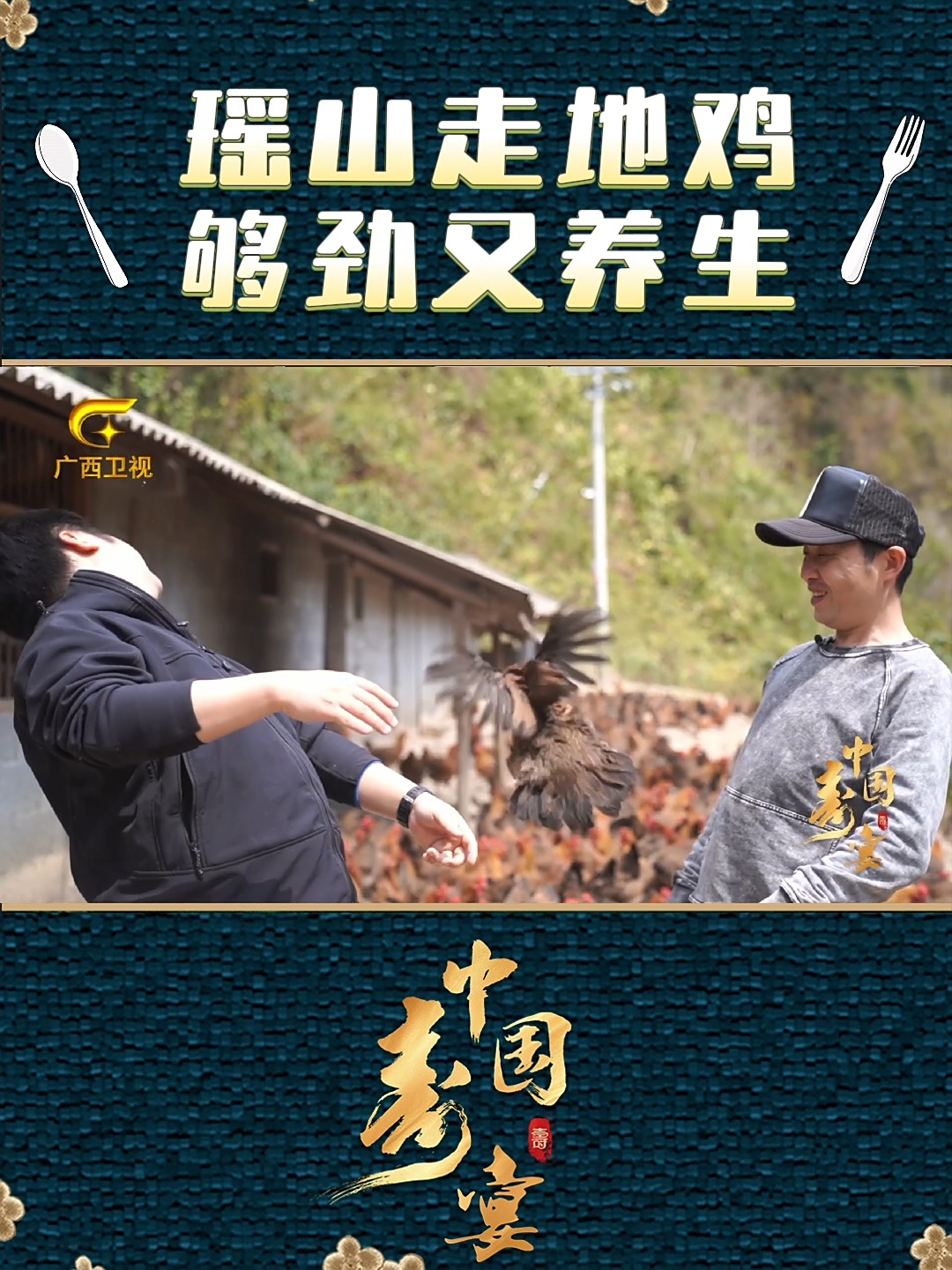 广西河池农村的瑶山走地鸡，够劲又养生！吃货们都吃过了吗？