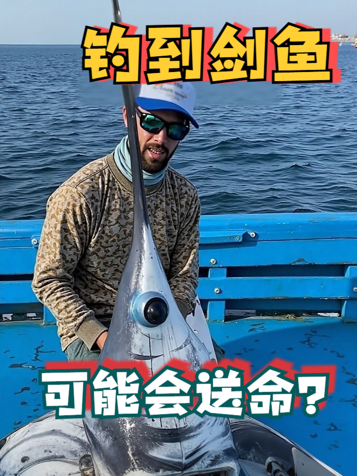 为什么钓鱼掰断剑鱼的鼻子,因为一不小心钓到剑鱼可能会送命?
