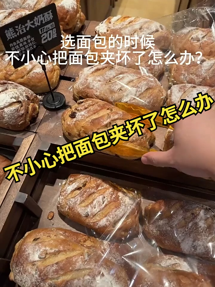 不小心把面包夹坏了怎么办