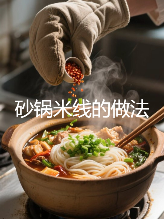 家常砂锅米线:鲜香汤底配方
