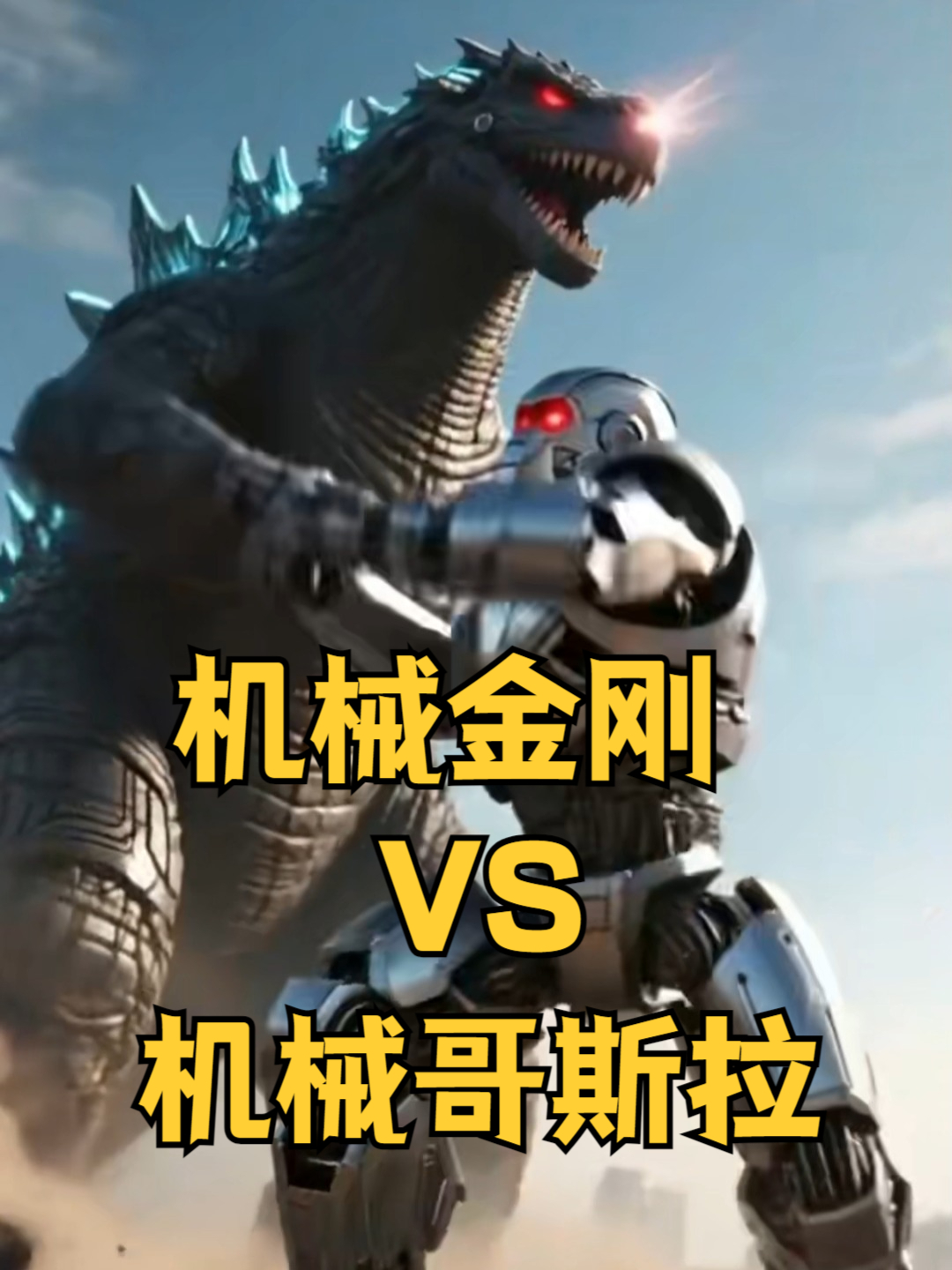 机械金刚VS机械哥斯拉