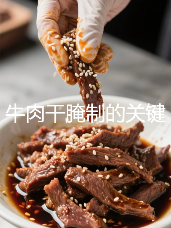牛肉干保嫩腌制秘诀