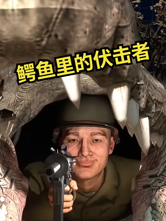 鳄鱼里的伏击者！