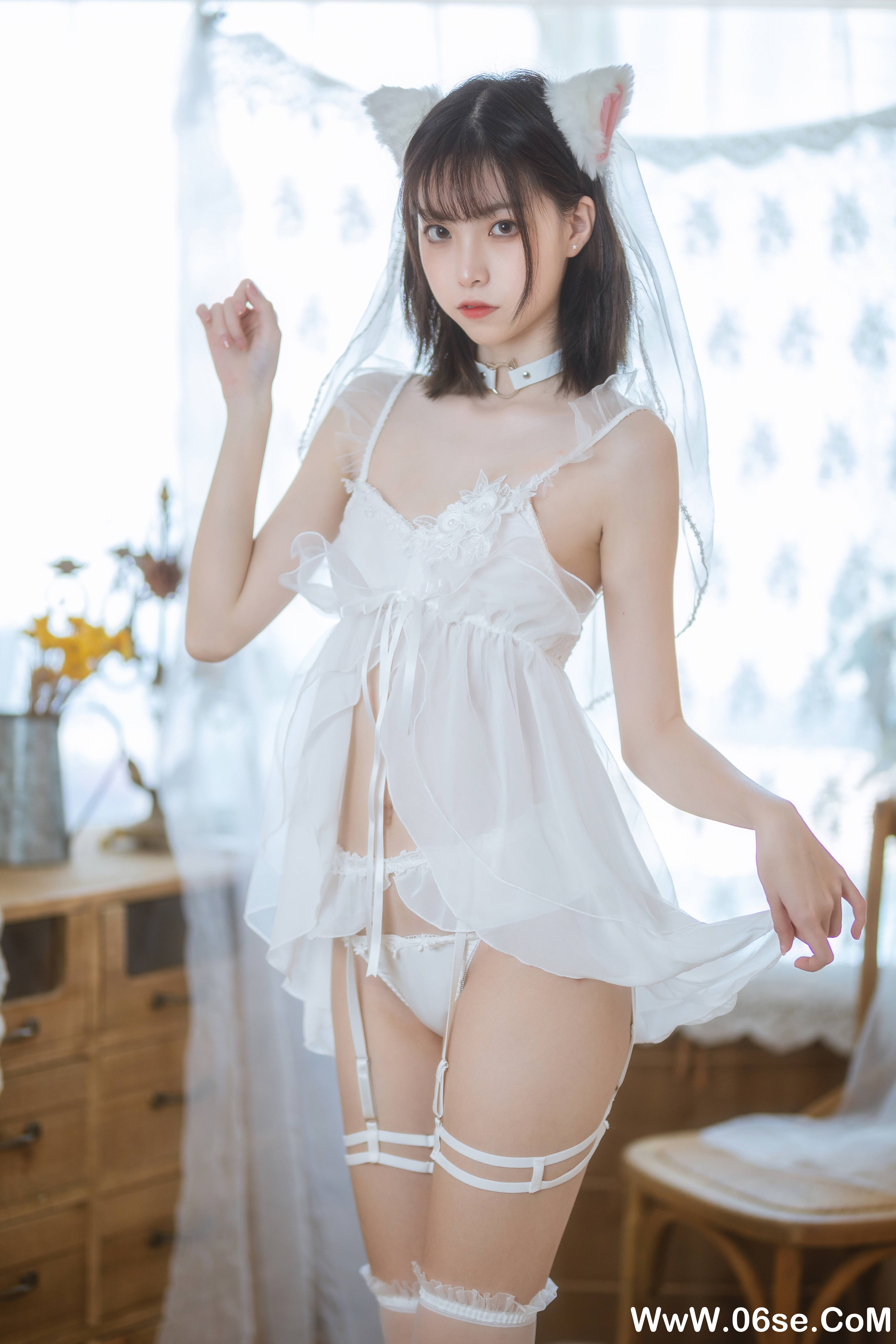 图片[22]-许岚 NO.003 — 少女白色裙[41P627M]-六色网