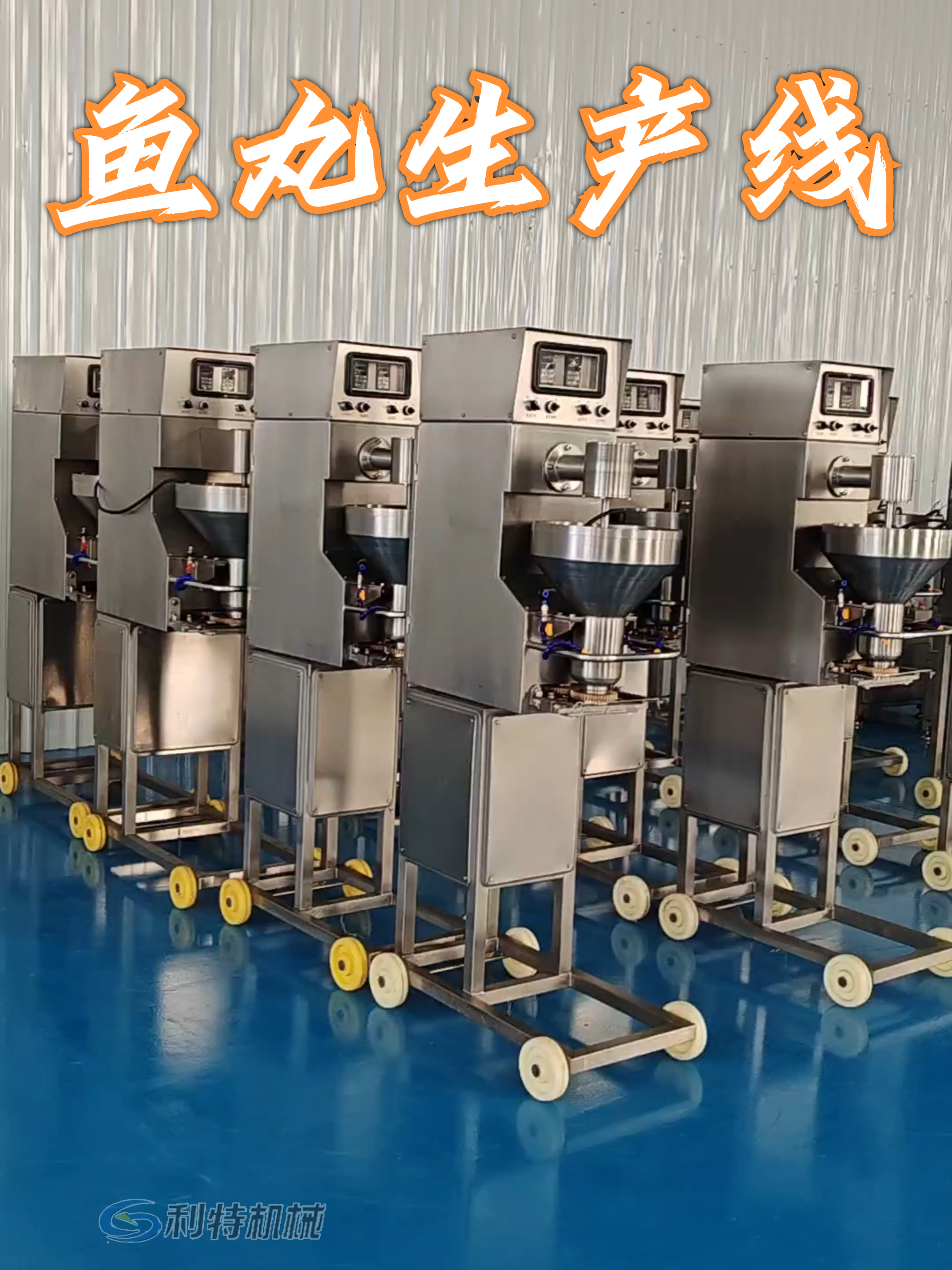 鱼丸成型蒸煮流水线,鱼丸加工流水线,丸子成型机,丸子线