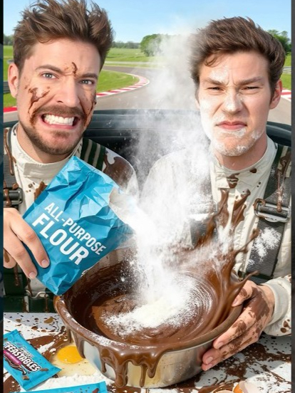 我在赛车里烤了个蛋糕