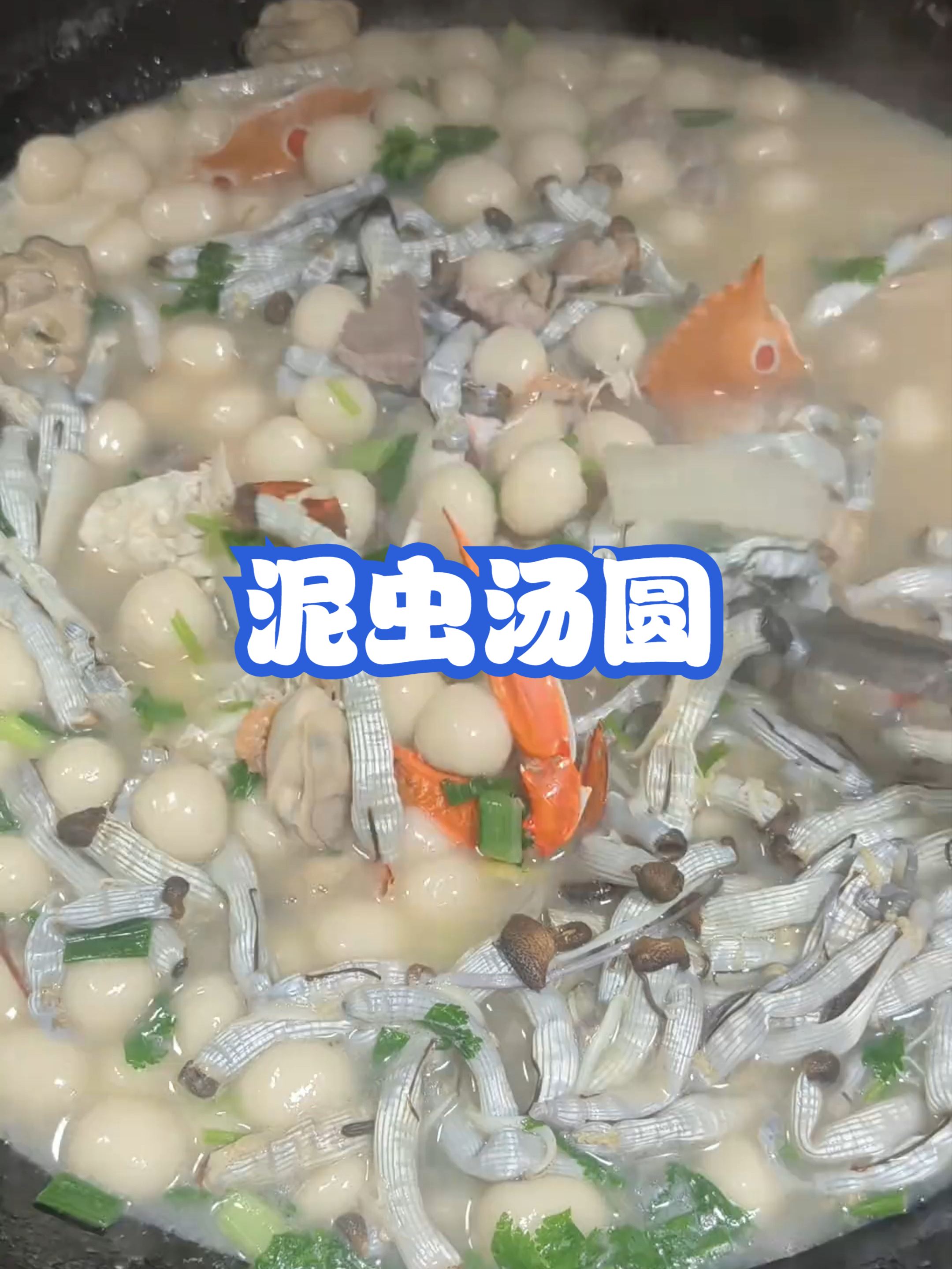 泥虫汤圆