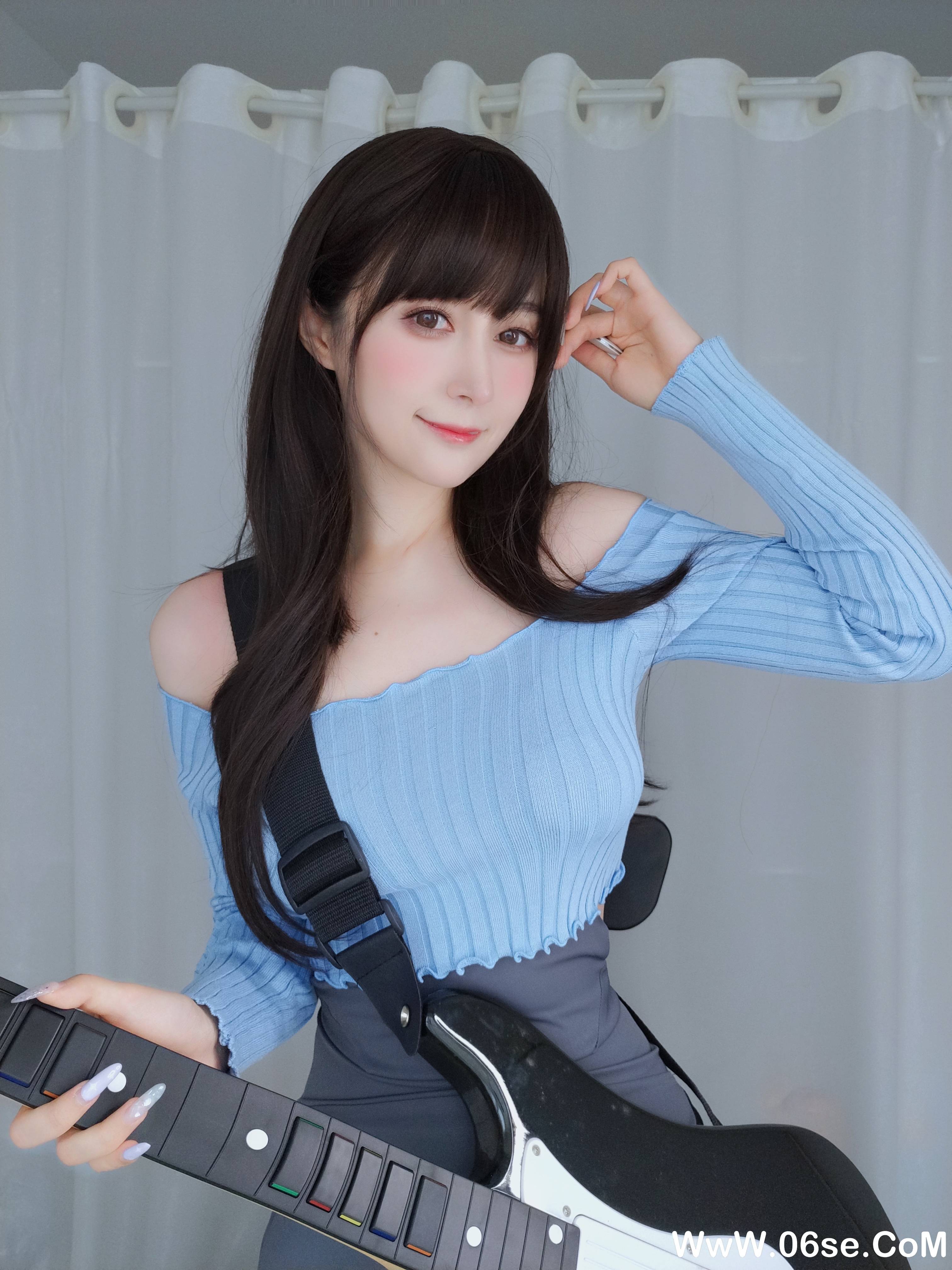 图片[72]-Coser小姐姐白银 NO.093 – 吉他妹妹 [164P888M]-六色网