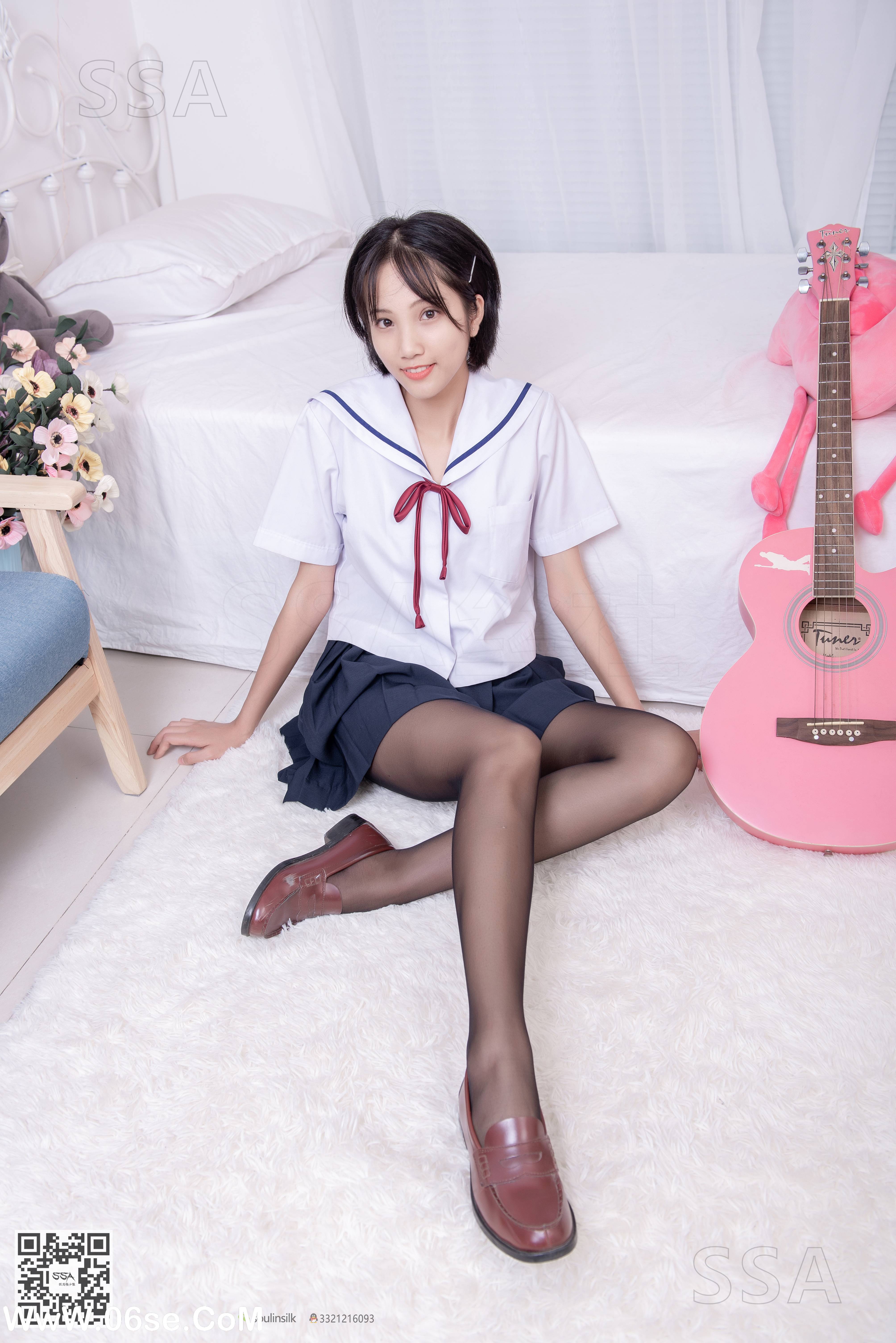 图片[27]-[SSA丝社] NO.169 小佩 JK制服黑丝[148P1.68G]-六色网
