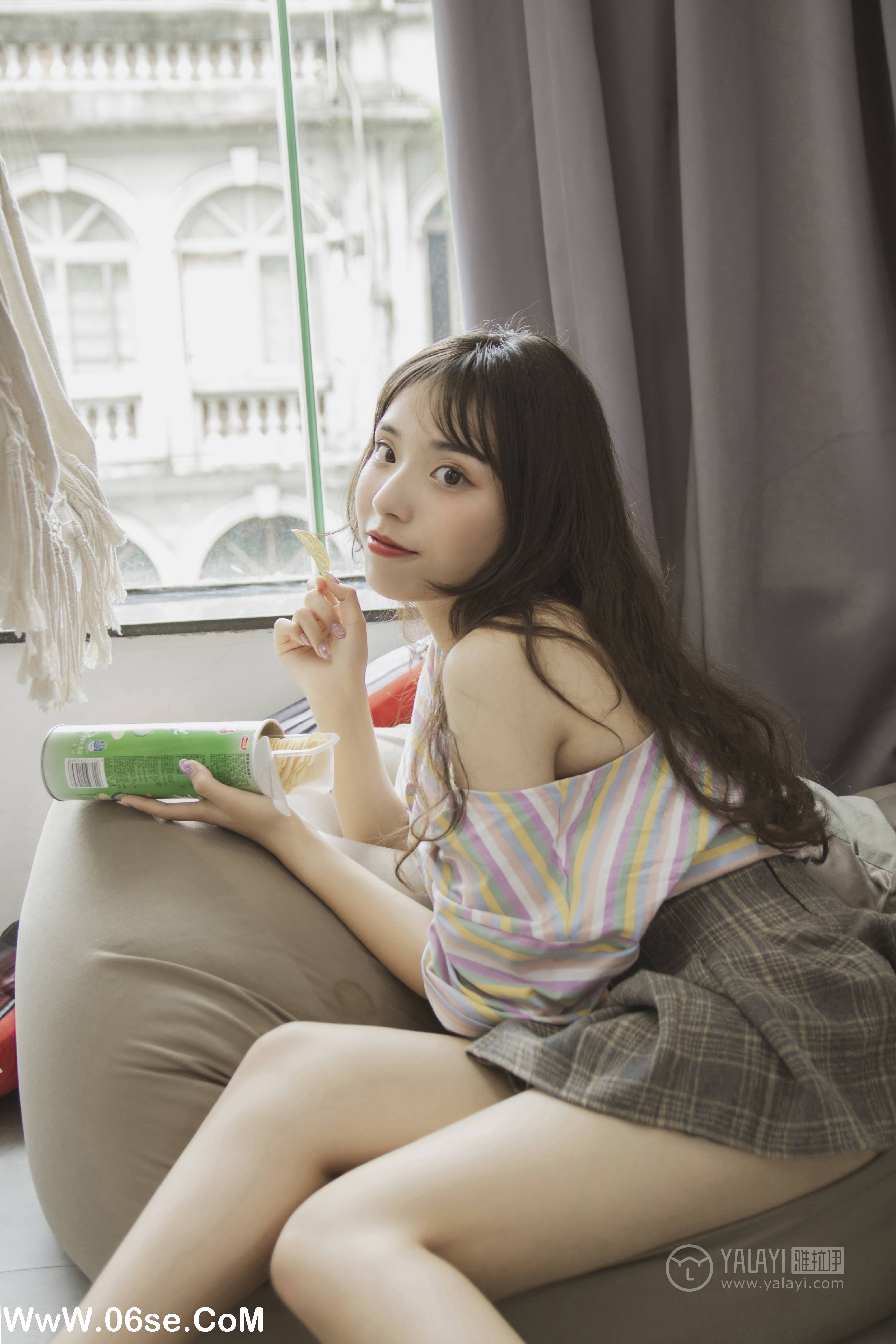 图片[4]-[YALAYI雅拉伊] No.340 氧气女孩 阿橙-六色网
