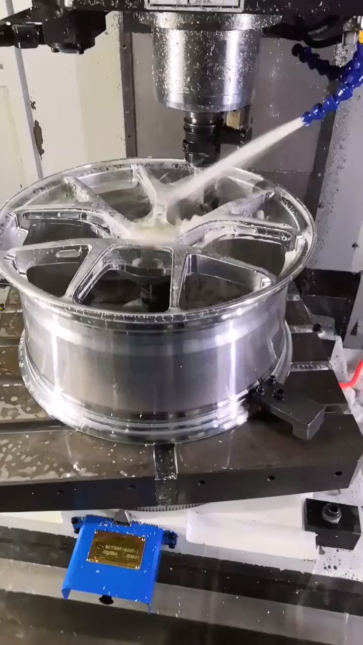 WS车轮金瑞阳设计苏州轮毂制造过程欣赏两片式轮毂整体式轮毂铸旋锻造轮毂新能源特斯拉