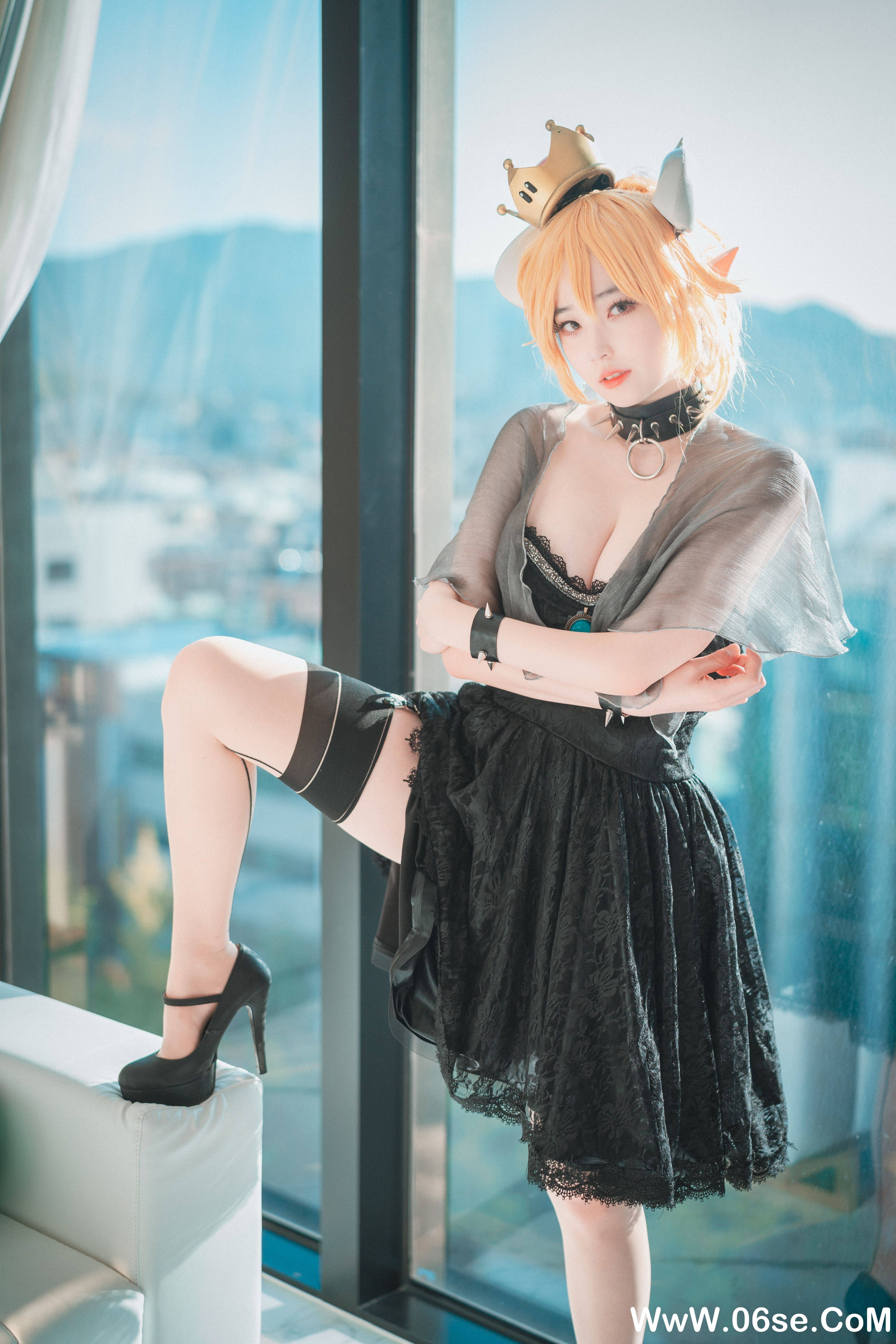 图片[25]-DJAWA – NO.044 Halloween with Bowsette [50P370M]-六色网