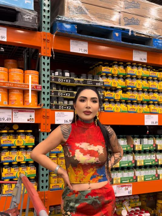 被摄影师抓拍的瞬间 在美国超市被摄影师次儿喽的一天