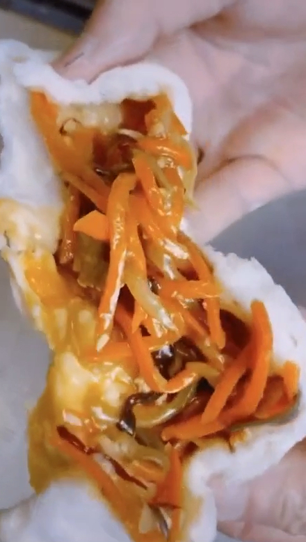 鱼香肉丝包