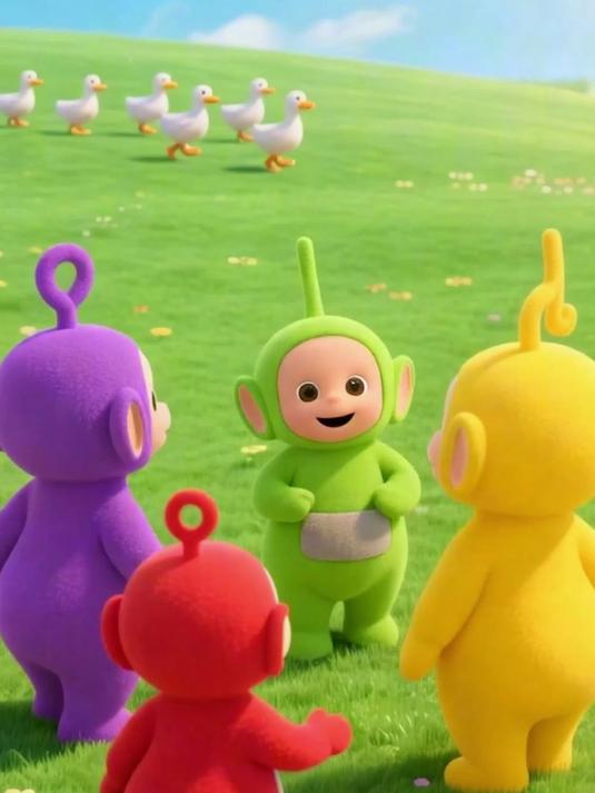 #百家流量扶持计划#天线宝宝学习小鸭子走路#天线宝宝#