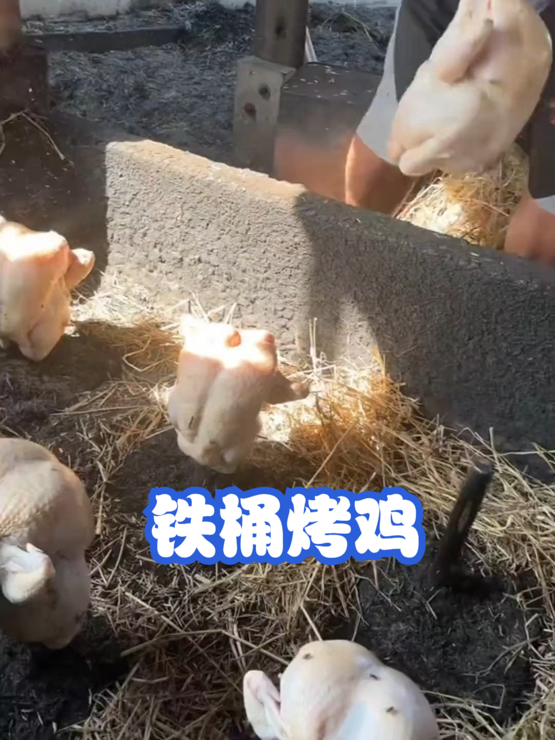铁桶烤鸡