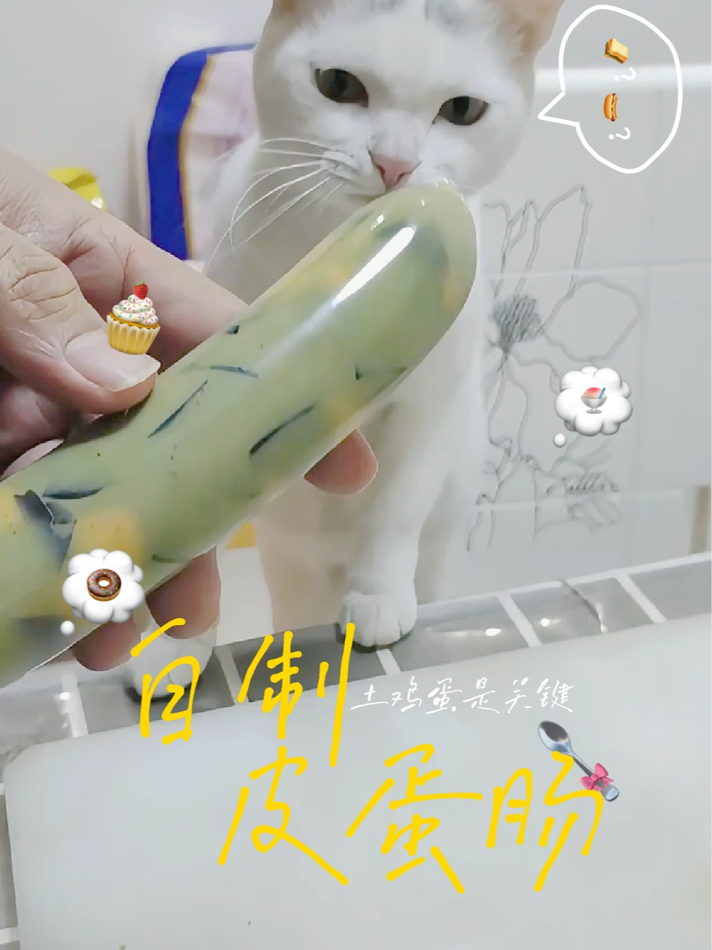 用自家土鸡蛋做皮蛋肠！年夜饭端上桌，亲戚全来问链接