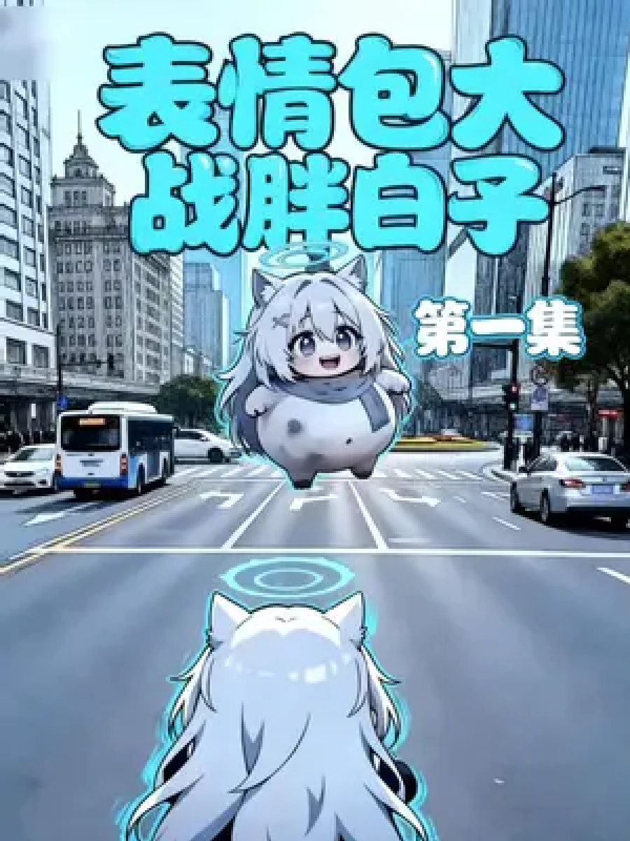 （表情包大战胖白子第一集）胖白子的实力太强了现在该怎么办