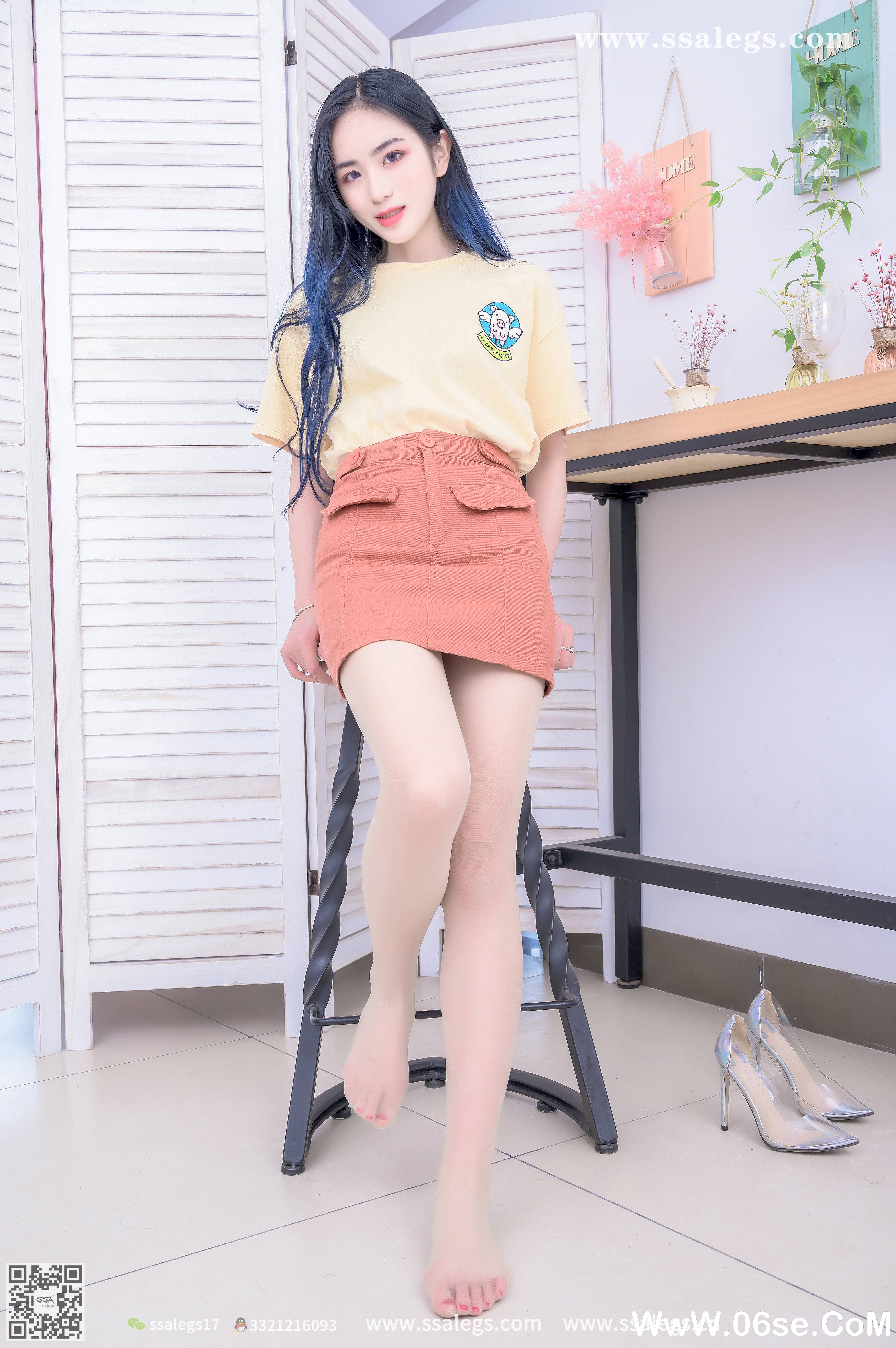 图片[122]-[SSA丝社] NO.355 茵茵第一次见面请多多关照[137P1.13G]-六色网