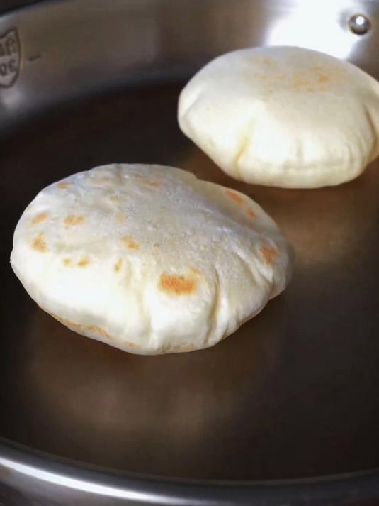 不放一滴油就能做的空心饼