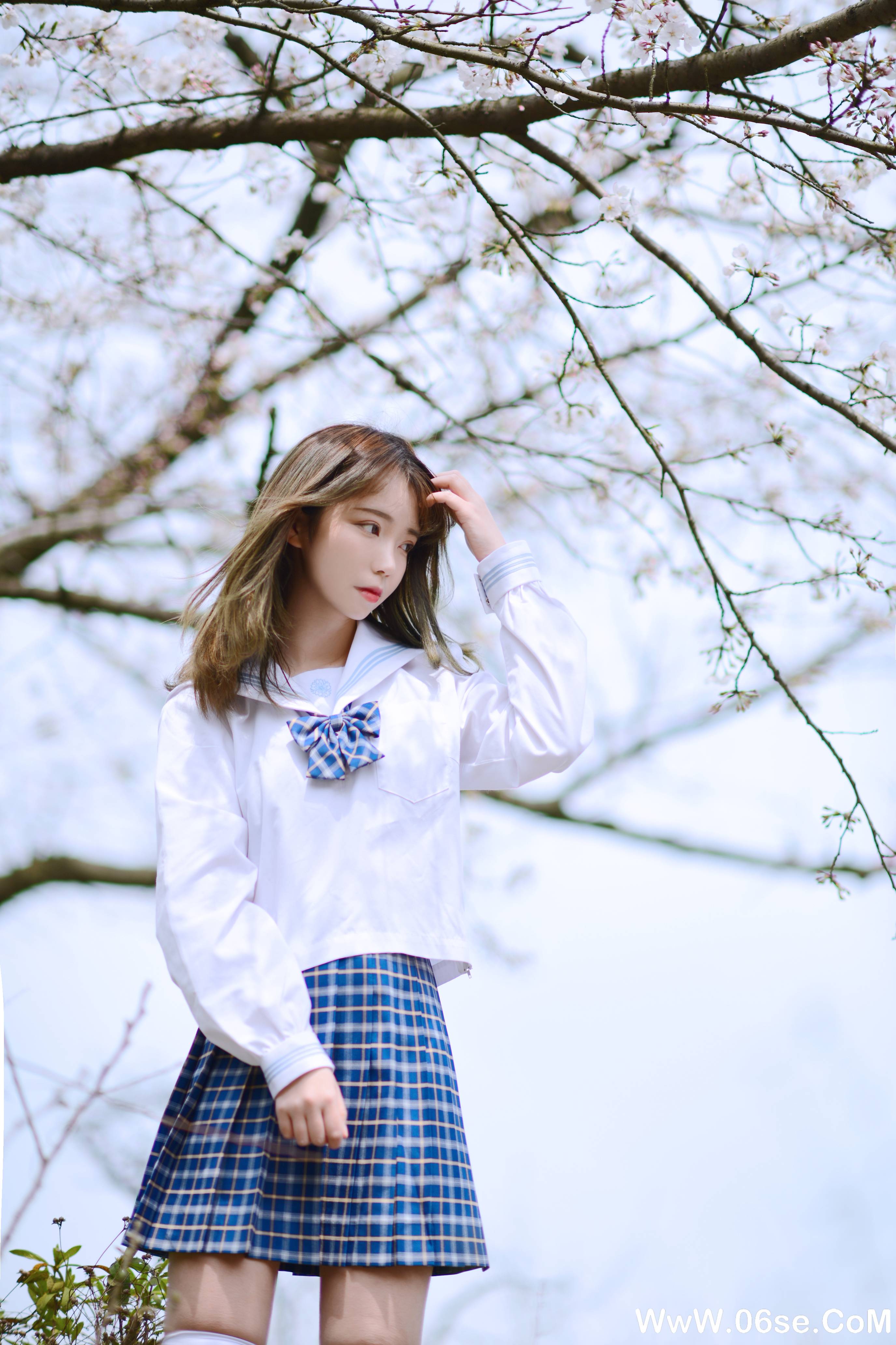 图片[20]-Fushii_海堂 NO.010 — 樱花树下[41P266M]-六色网