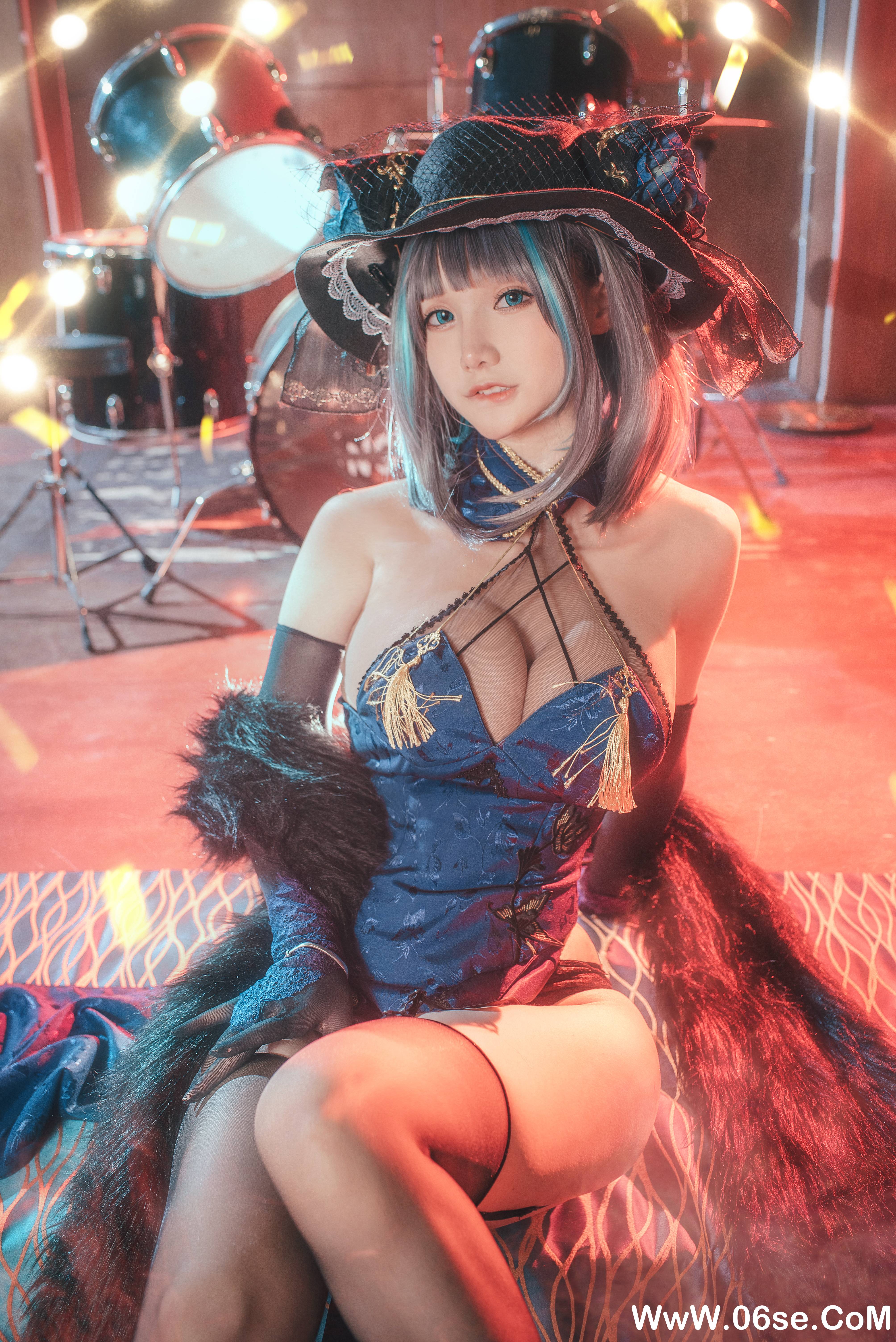 图片[15]-仙九Airi NO.017 — 柴郡旗袍 [22P369M]-六色网
