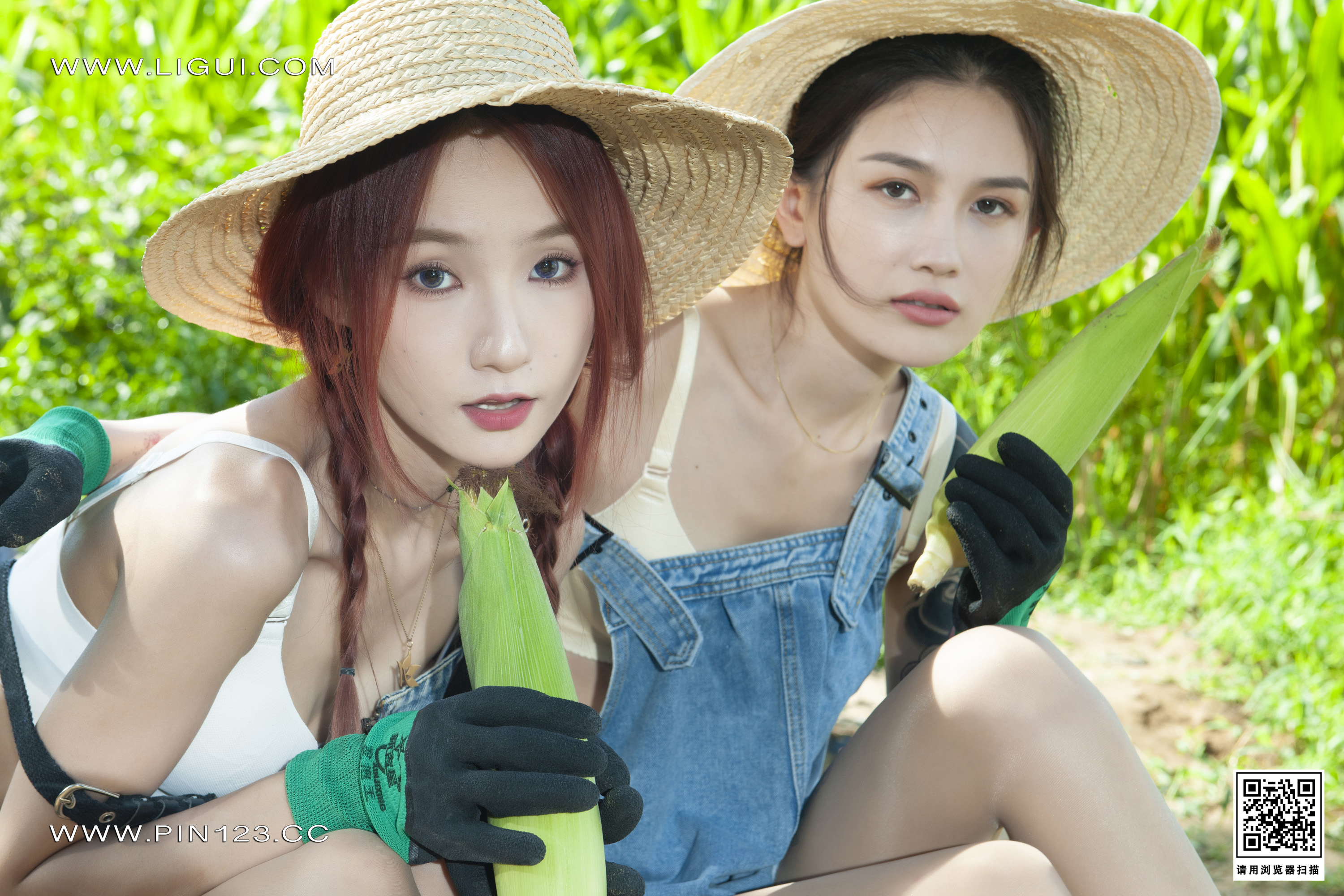图片[34]-[Ligui丽柜] 2022.08.04 七夕 田园春色 甜甜&心心-六色网