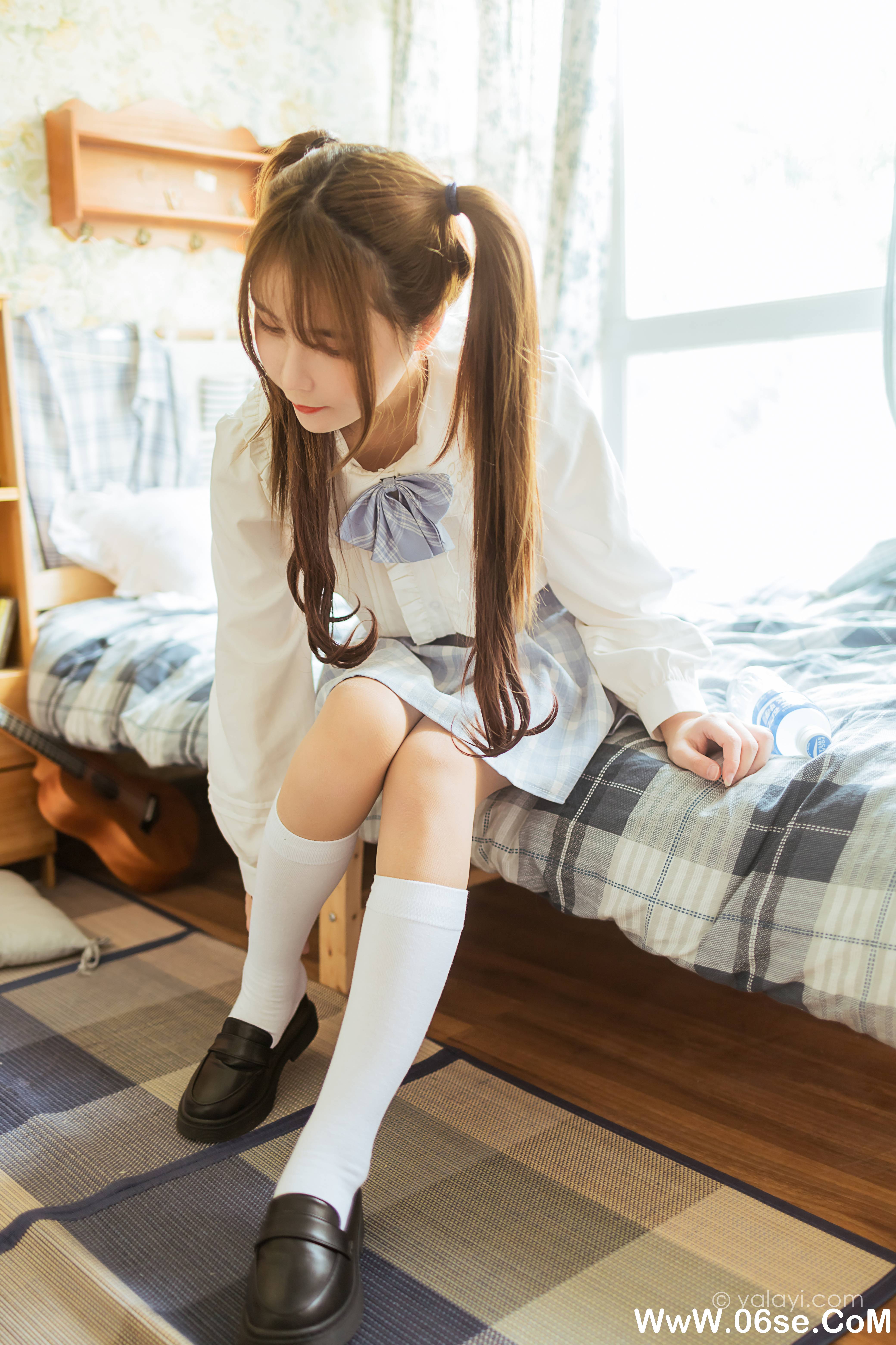 图片[18]-[YALAYI雅拉伊] 2021.07.13 NO.813 钰慧《最爱的jk制服》[40+1P480M]-六色网