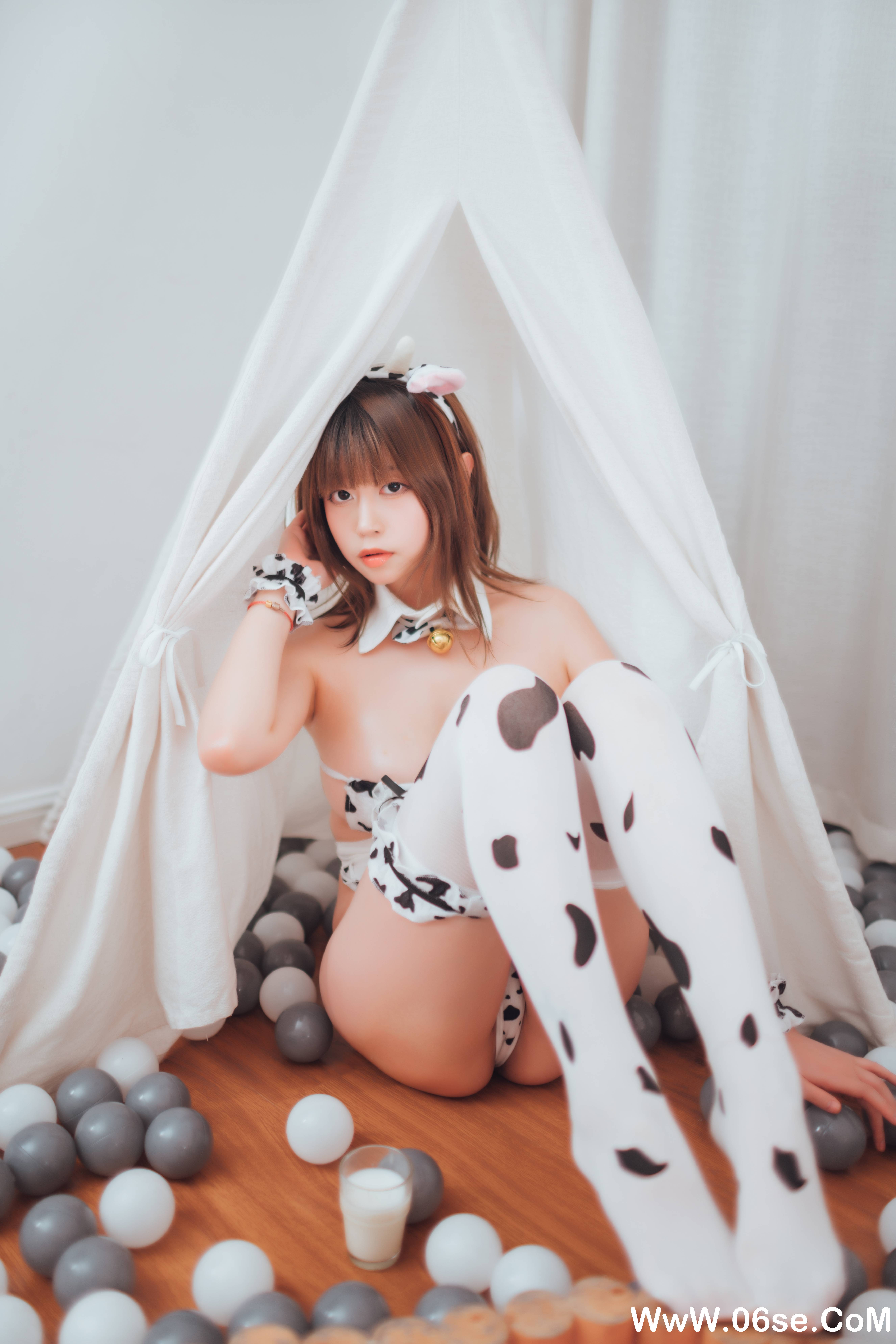 图片[3]-奈汐酱nice NO.016 – 牛年大吉 奶牛 [50P748M]-六色网