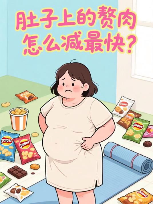 #马上健康过大年#肚子上的赘肉怎么减最快
