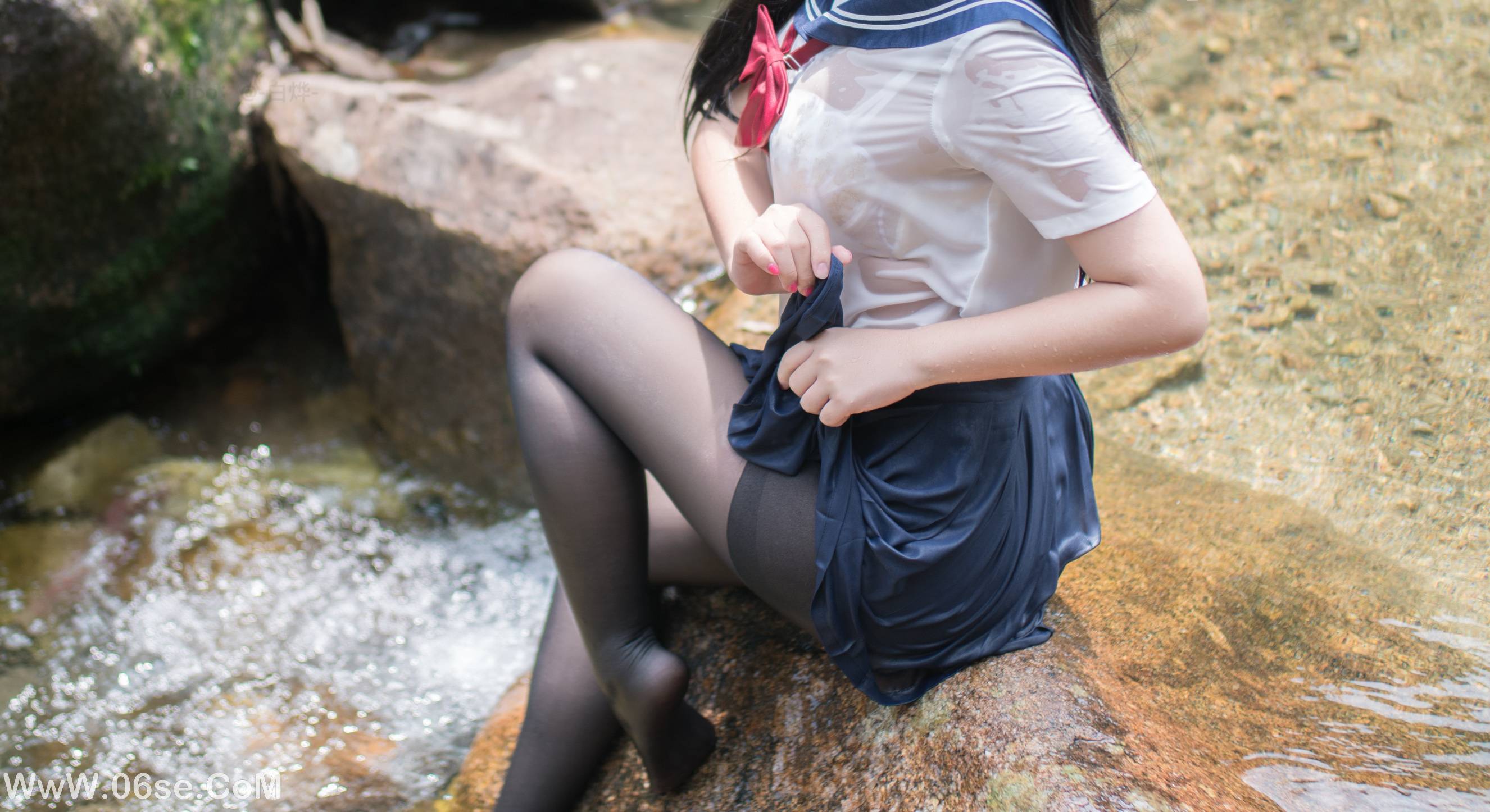 图片[79]-白烨 NO.001 湿身JK水下版[98P+2V1.76G]-六色网