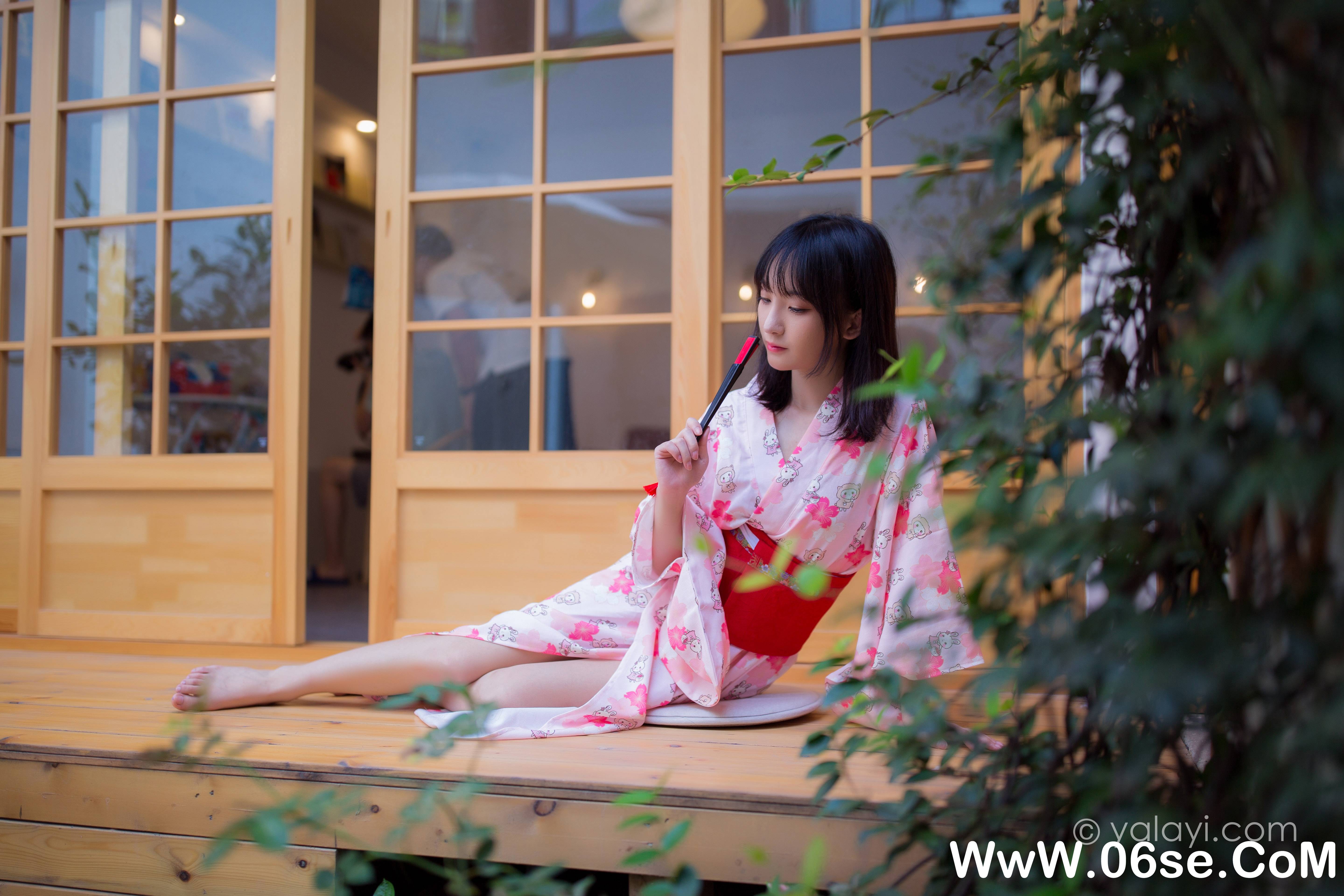 图片[33]-[YALAYI雅拉伊] 2020.09.24 NO.706  落落《樱花精灵》[40P+1P336M]-六色网
