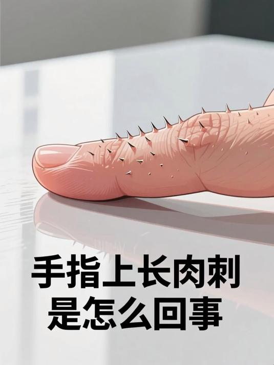 手指上长肉刺是怎么回事