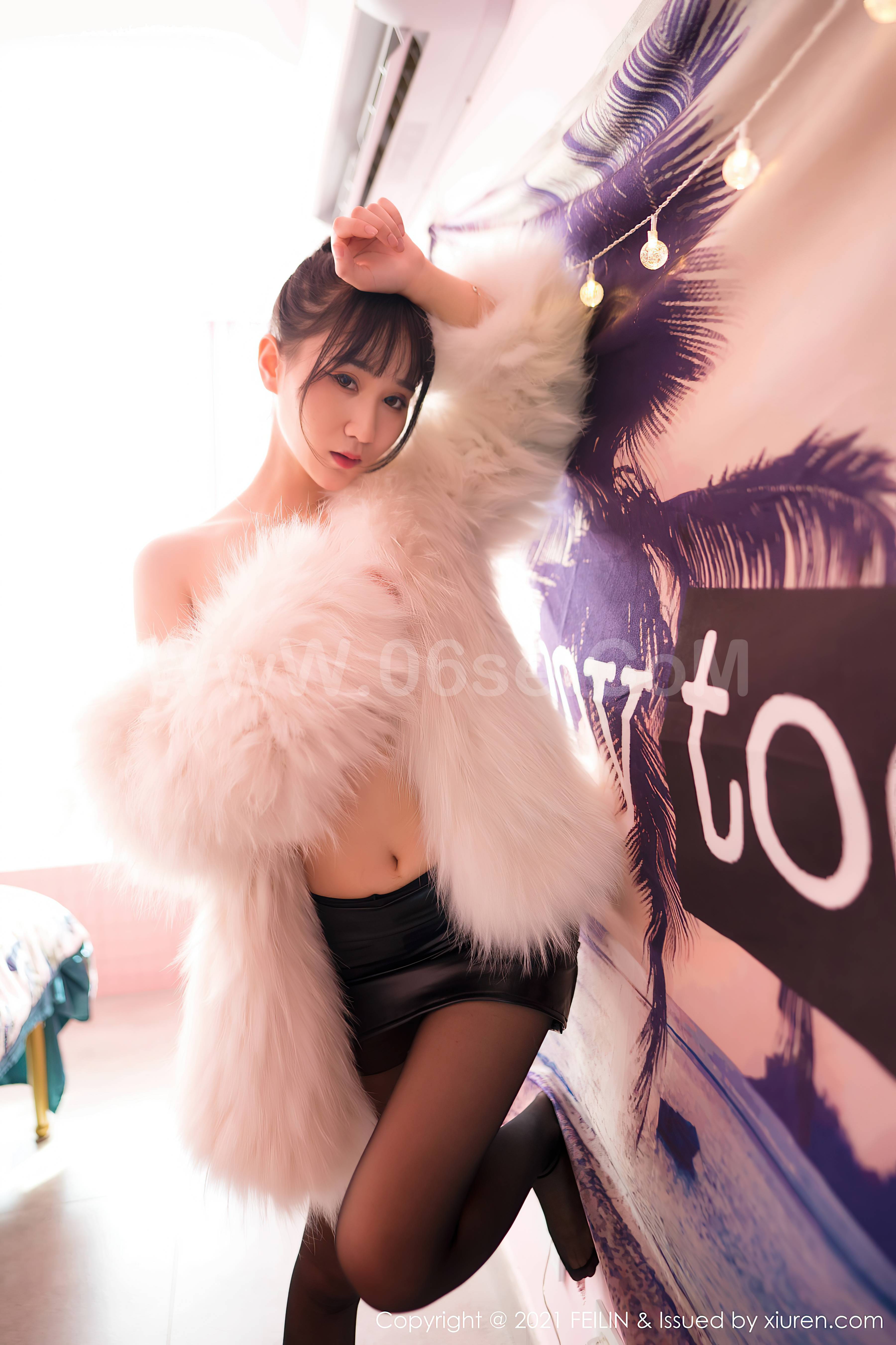 图片[38]-[FEILIN嗲囡囡] 2021.05.19 Vol.390 小果冻儿[40+1P319M]-六色网