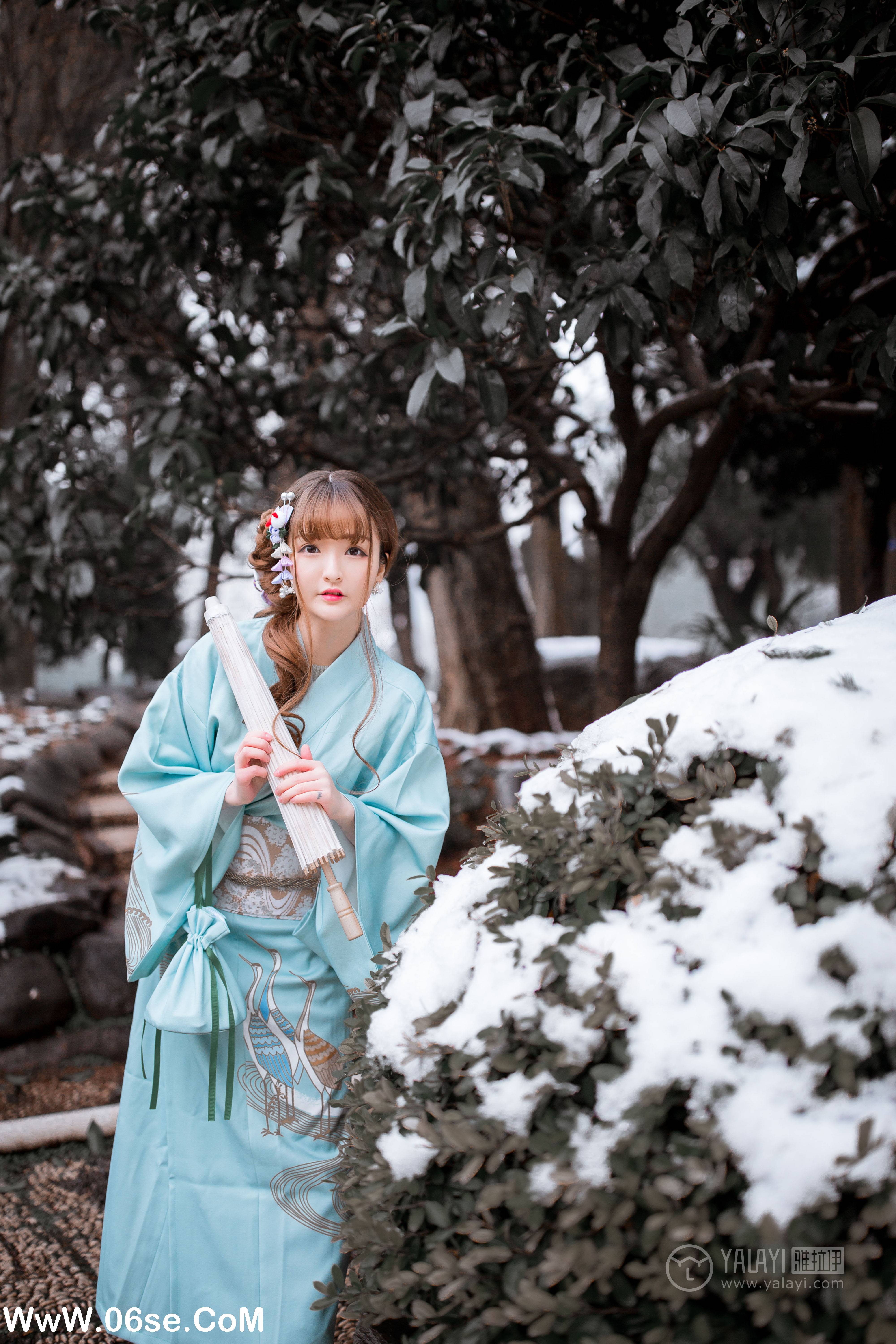 图片[30]-[YALAYI雅拉伊] No.192 赏雪 团团-六色网