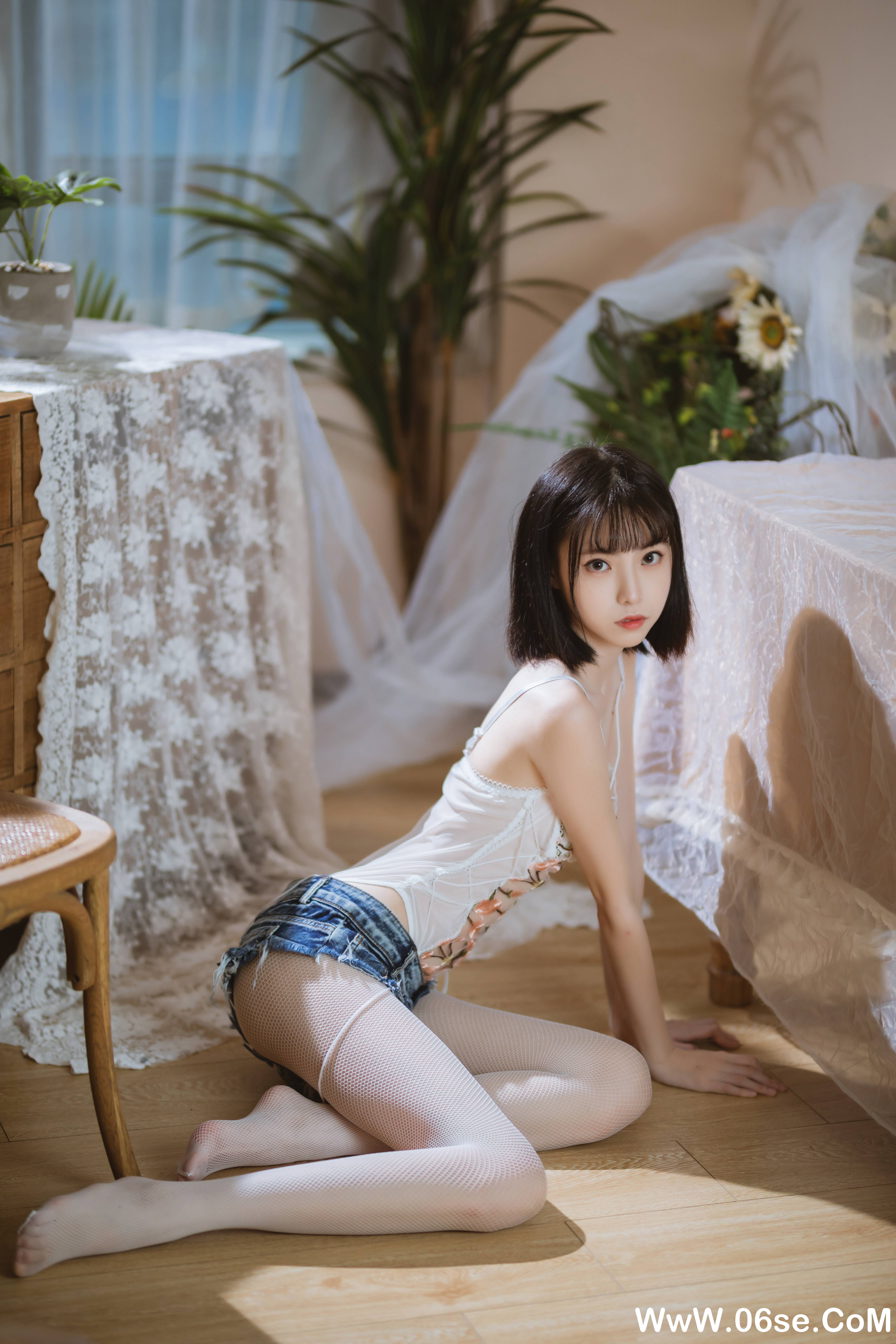 图片[34]-许岚 NO.005 — 纯欲牛仔短裤[40P555M]-六色网