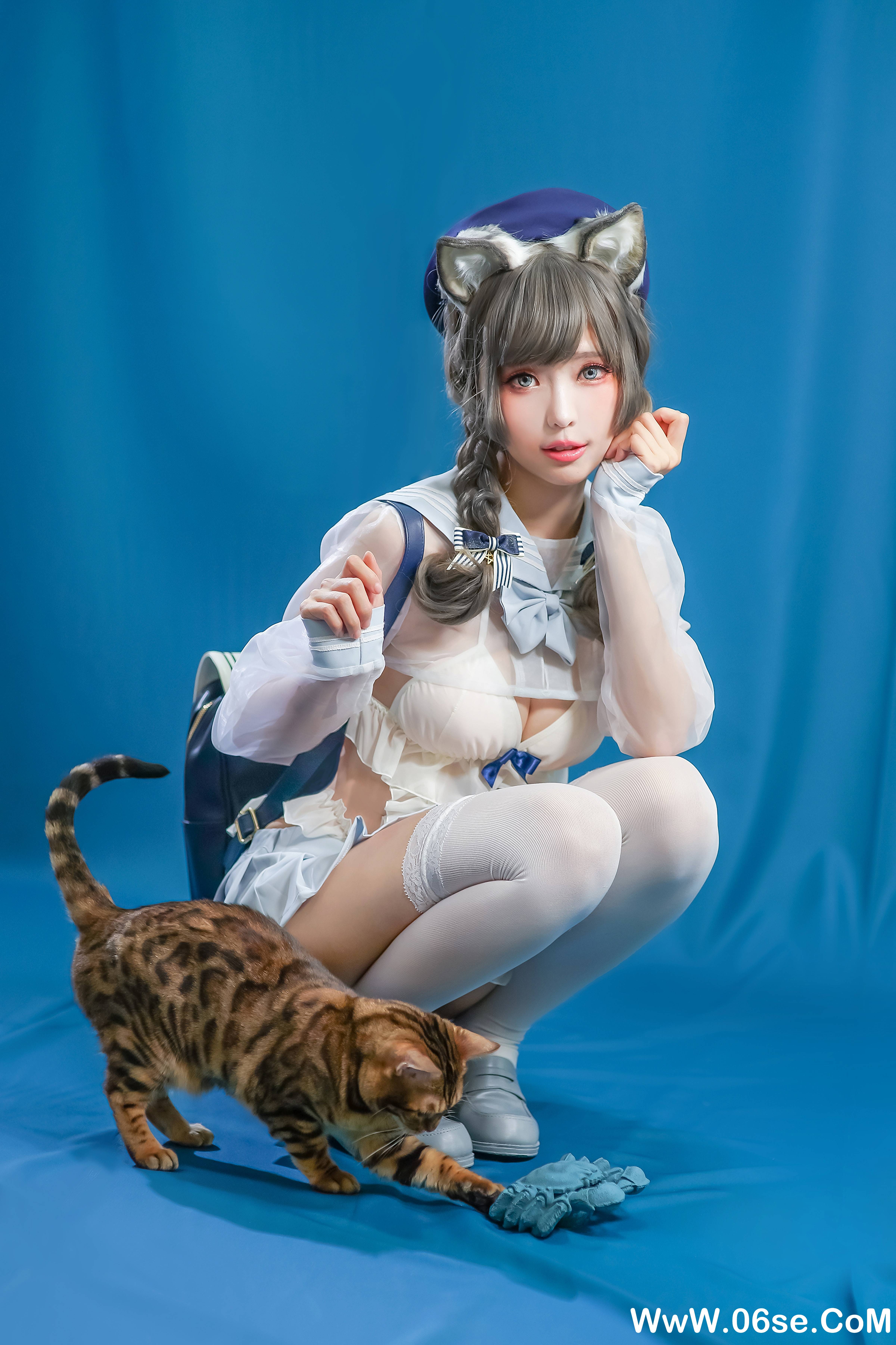 图片[21]-Ely_eee(ElyEE子) NO.035 — 灰太狼-泳圈[21P95M]-六色网