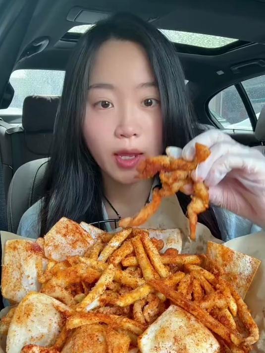 超好吃的鸡柳年糕薯条